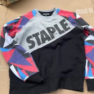 Super cool Staple sweatshirt in collaboration with Naturel Men’s/Unisex S